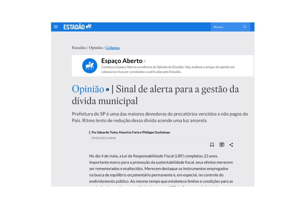 Sinal de alerta para a gestão da dívida municipal. Prefeitura de SP é uma das maiores devedoras de precatórios vencidos e não pagos do País. Ritmo lento de redução dessa dívida acende uma luz amarela