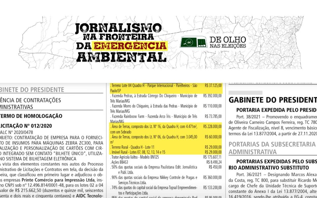 O sítio de Ricardo Nunes em loteamento irregular no sul de SP