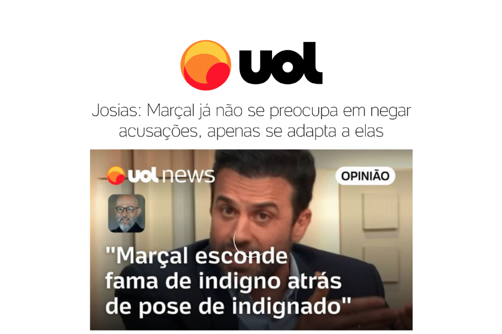 Josias: Marçal já não se preocupa em negar acusações, apenas se adapta a elas…