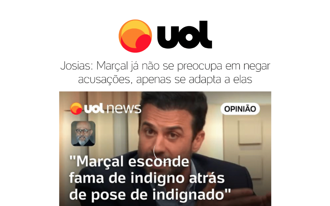 Josias: Marçal já não se preocupa em negar acusações, apenas se adapta a elas…