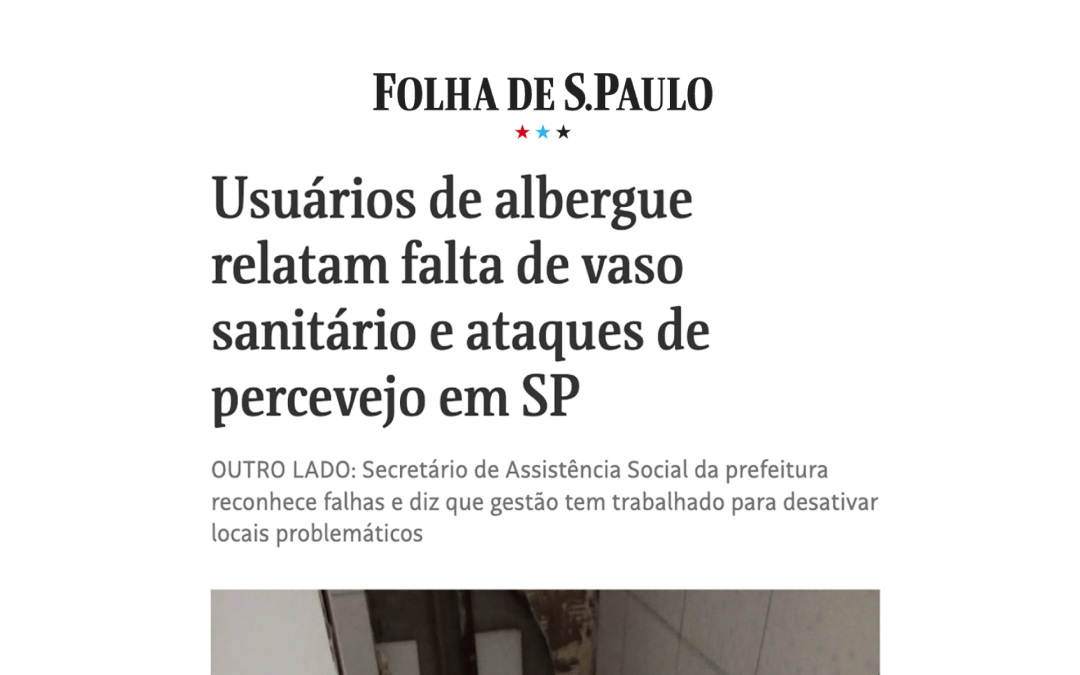 Centro de acolhida da Prefeitura de SP tem sinais de abandono