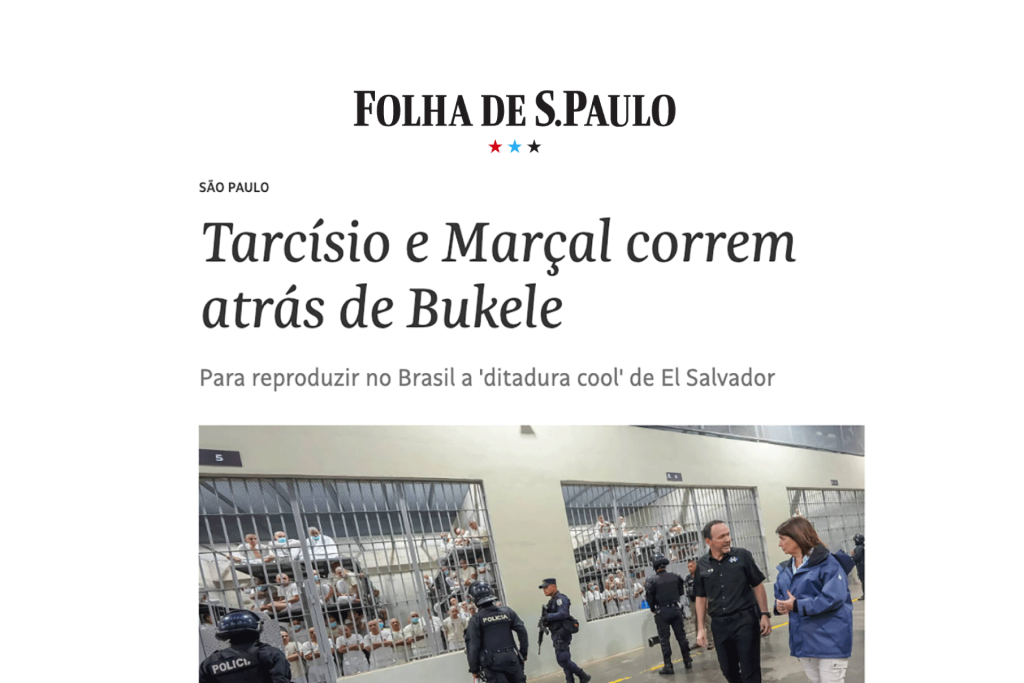 Tarcísio e Marçal correm atrás de Bukele