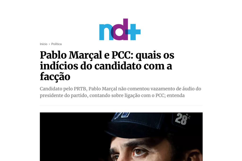 Pablo Marçal e PCC: quais os indícios do candidato com a facção