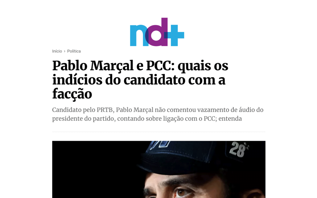 Pablo Marçal e PCC: quais os indícios do candidato com a facção